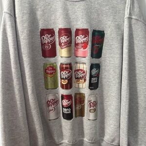 Gildan Gray Dr. Pepper Sweatshirt